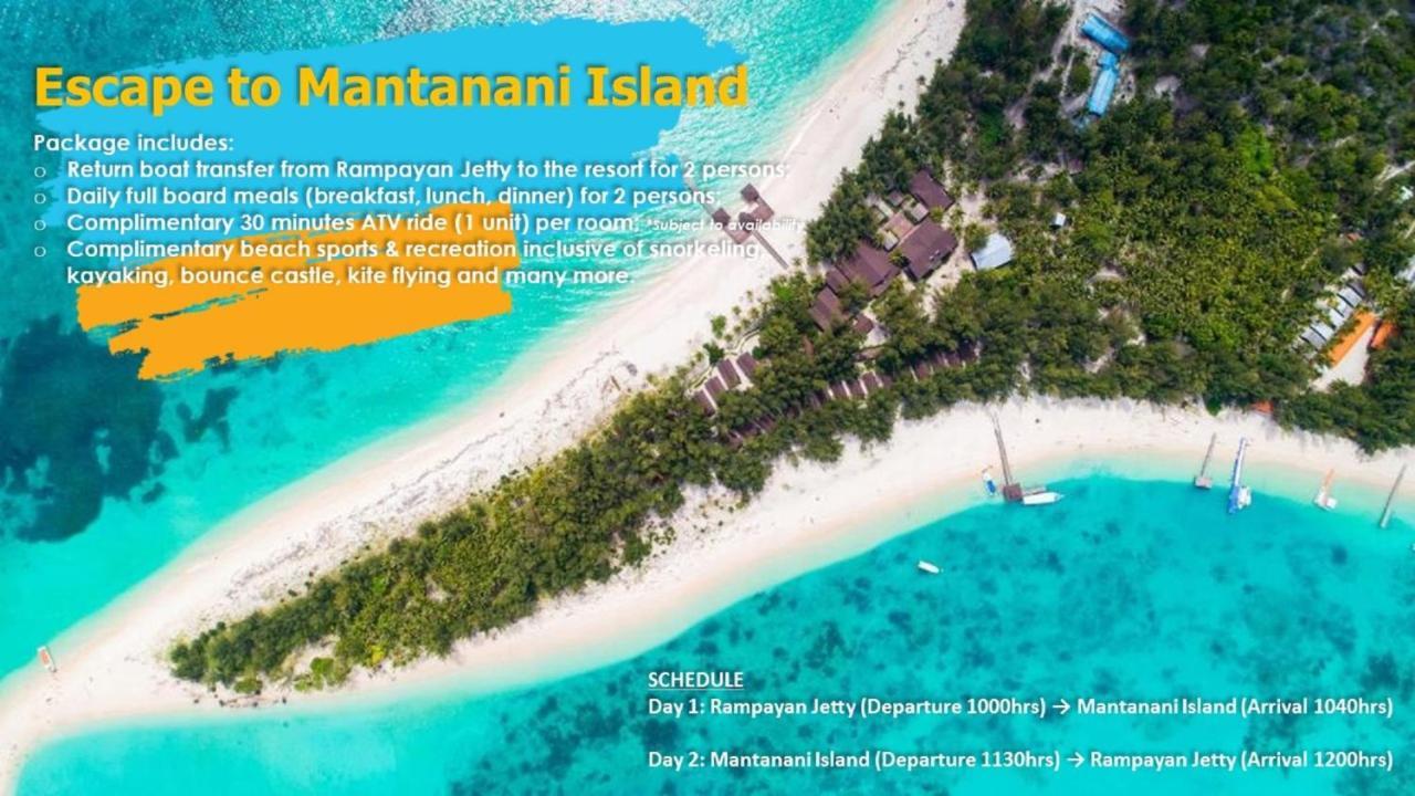 Sutera @ Mantanani Island Resort & Spa Exterior foto